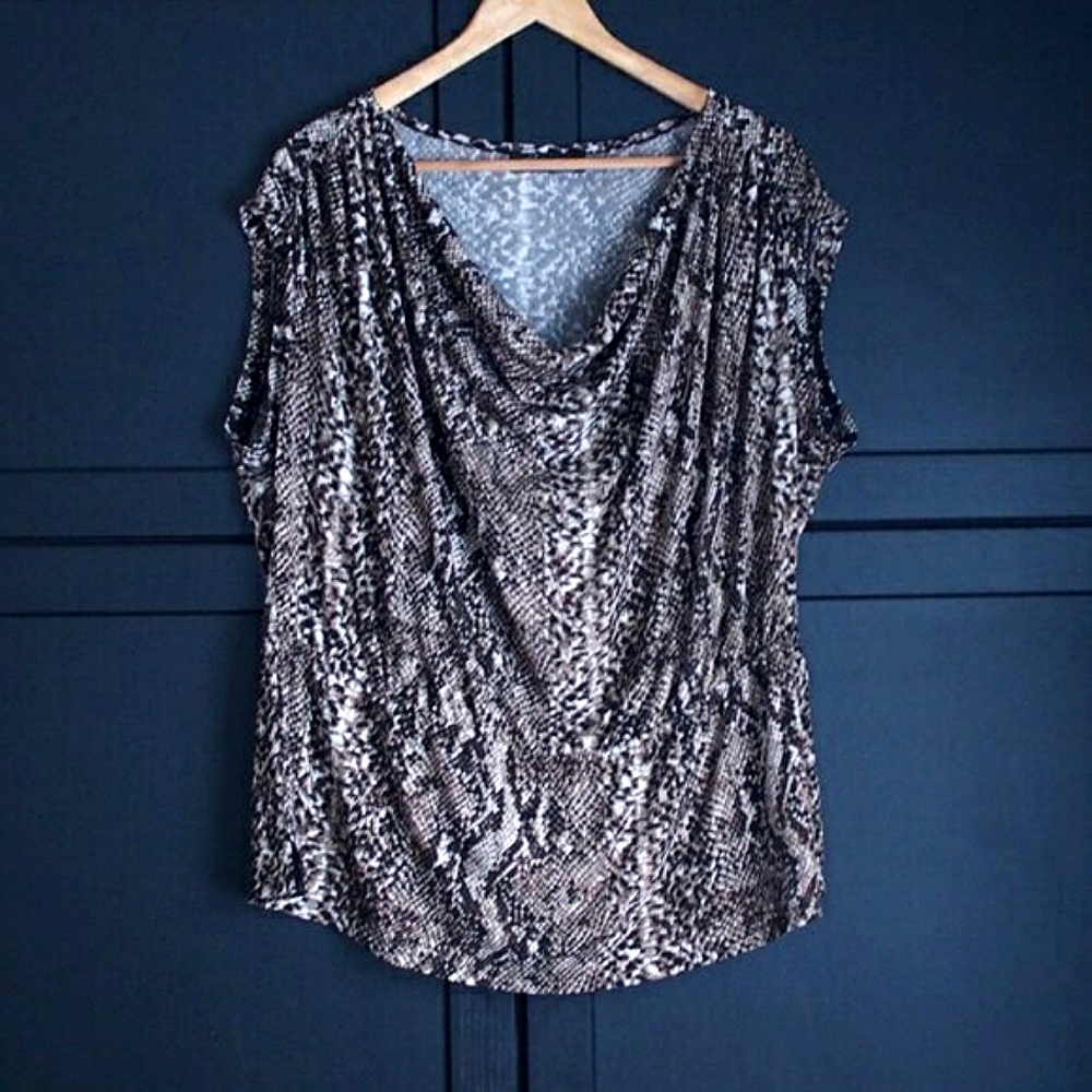 Women's Animal Print Top